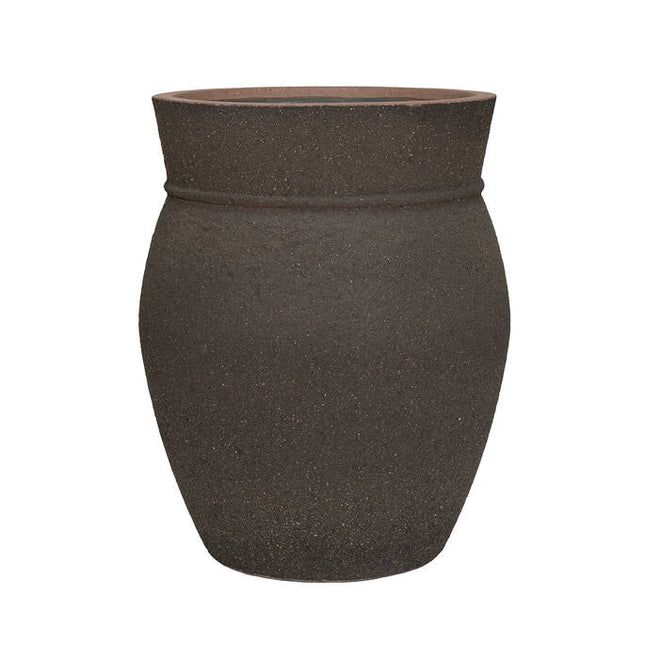 Pottery Pots Apollo L, Umber Brown Ø44 cm
