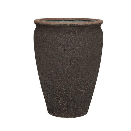Pottery Pots Artemis S, Umber Brown Ø36 cm