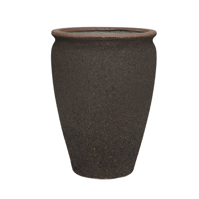 Pottery Pots Artemis S, Umber Brown Ø36 cm