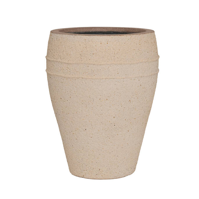 Pottery Pots Ares M, Sahara Sand Ø30 cm