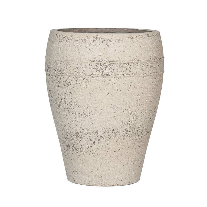 Pottery Pots Ares L, Chalk White Ø43 cm