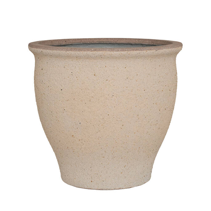 Pottery Pots Poseidon S, Sahara Sand Ø36 cm