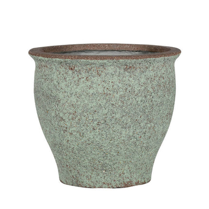 Pottery Pots Poseidon S, Rustic Green Ø36 cm