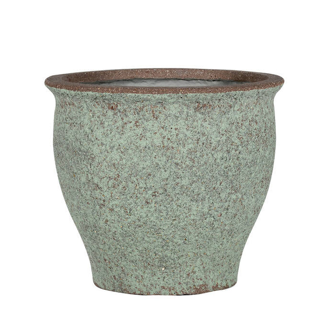 Pottery Pots Poseidon S, Rustic Green Ø36 cm