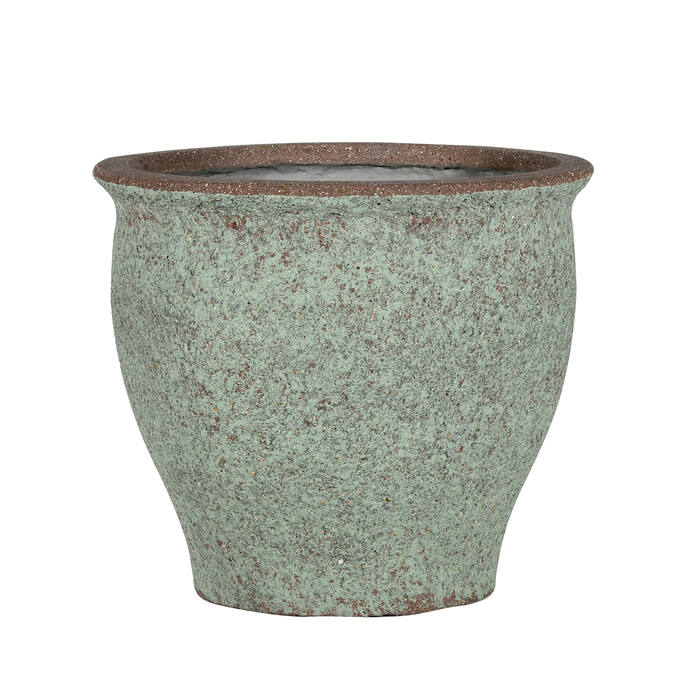 Pottery Pots Poseidon S, Rustic Green Ø36 cm
