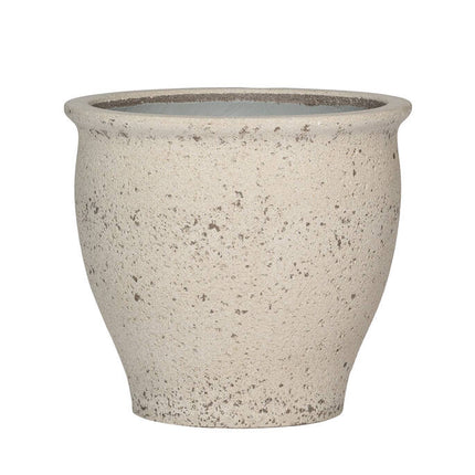 Pottery Pots Poseidon S, Chalk White Ø36 cm
