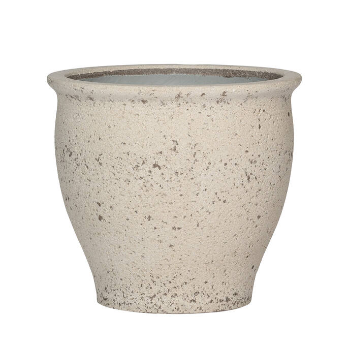 Pottery Pots Poseidon S, Chalk White Ø36 cm
