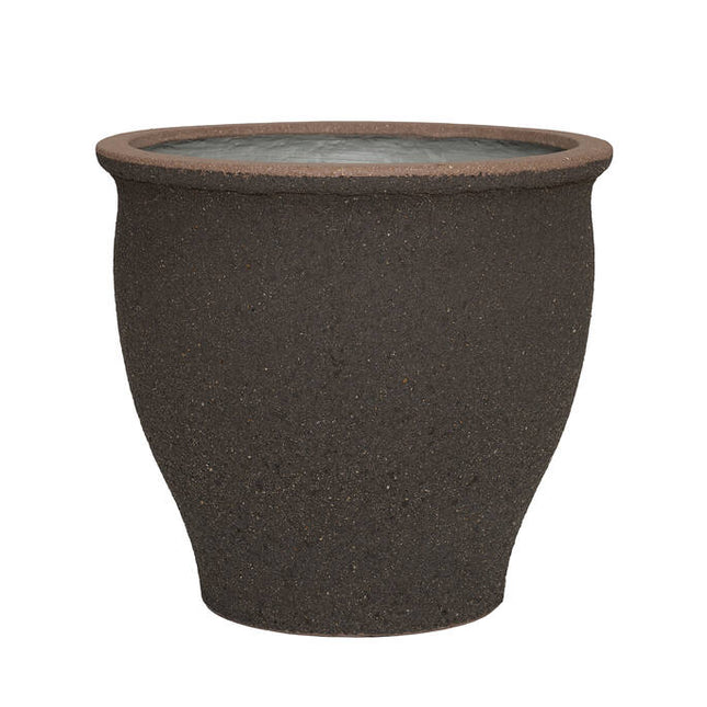 Pottery Pots Poseidon M, Umber Brown Ø45 cm
