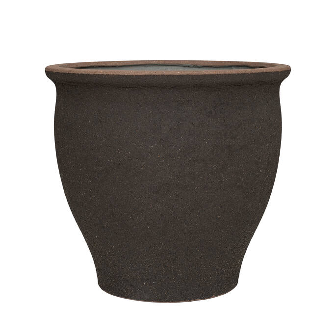 Pottery Pots Poseidon L, Umber Brown Ø56,5 cm