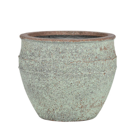Pottery Pots Athena M, Rustic Green Ø33 cm