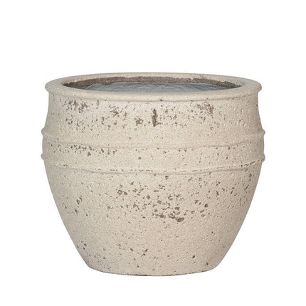 Pottery Pots Athena M, Chalk White Ø33 cm