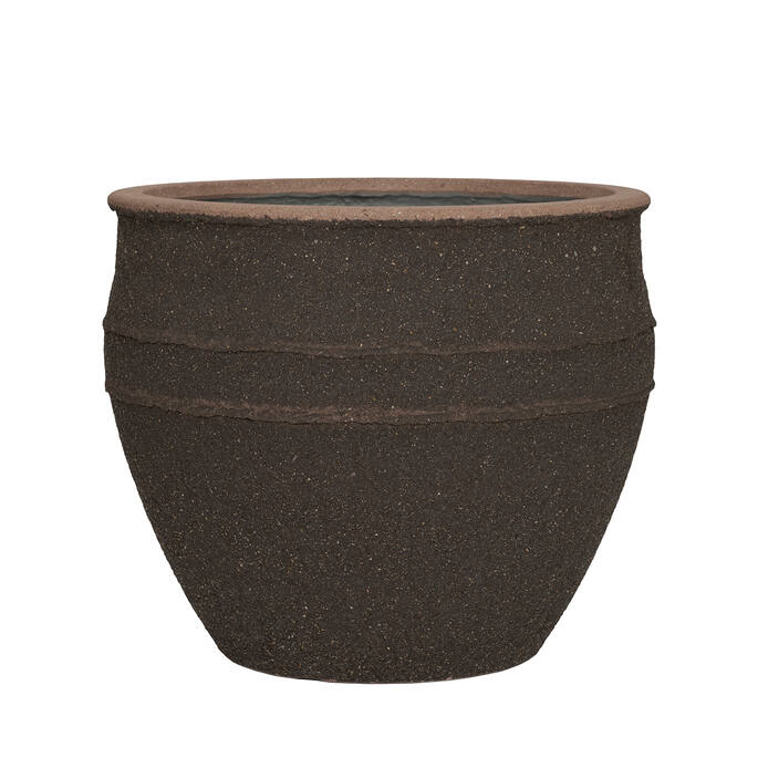 Pottery Pots Athena L, Umber Brown Ø45,5 cm
