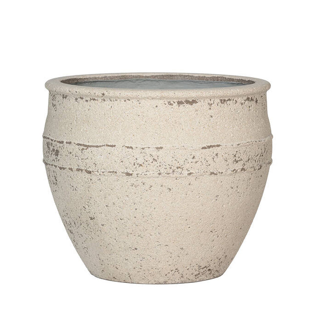 Pottery Pots Athena L, Chalk White Ø45,5 cm