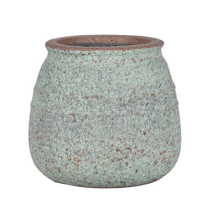 Pottery Pots Hestia S, Rustic Green Ø19,5 cm