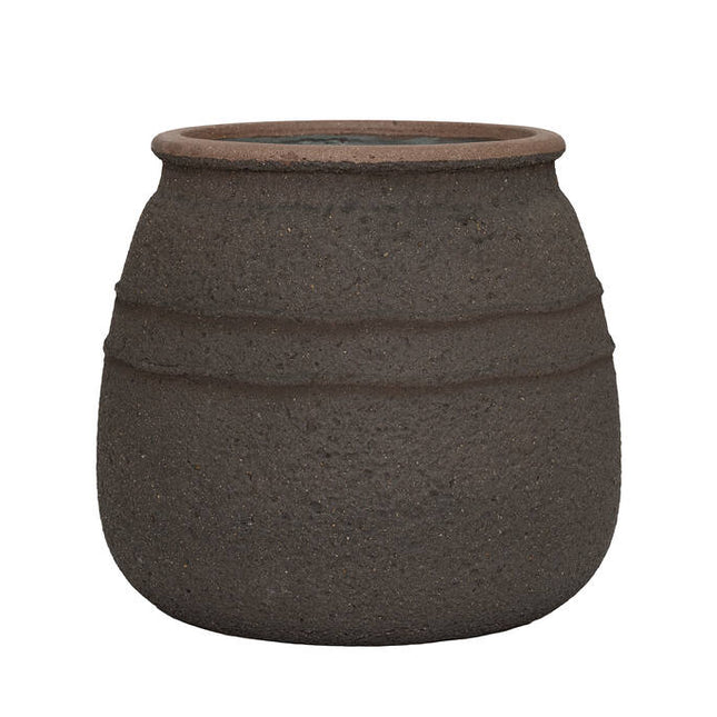 Pottery Pots Hestia L, Umber Brown Ø34,5 cm