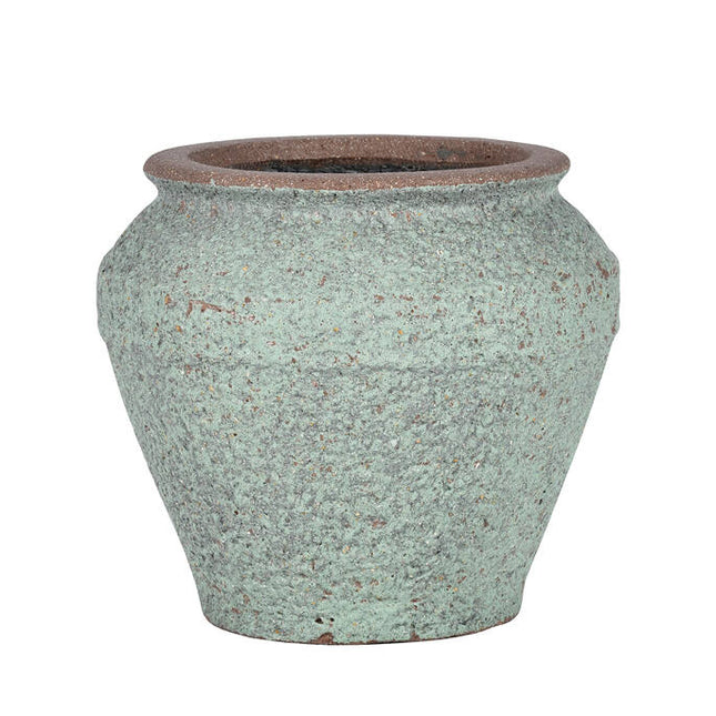 Pottery Pots Eros S, Rustic Green Ø21,5 cm