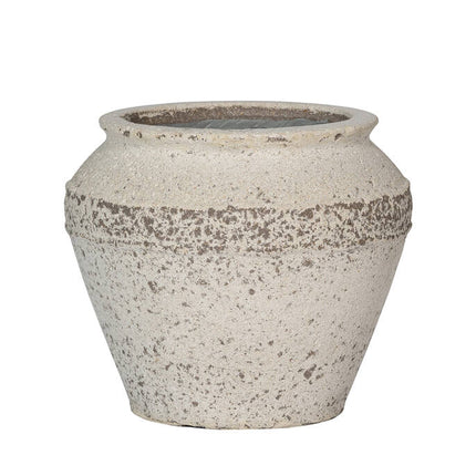 Pottery Pots Eros S, Chalk White Ø21,5 cm