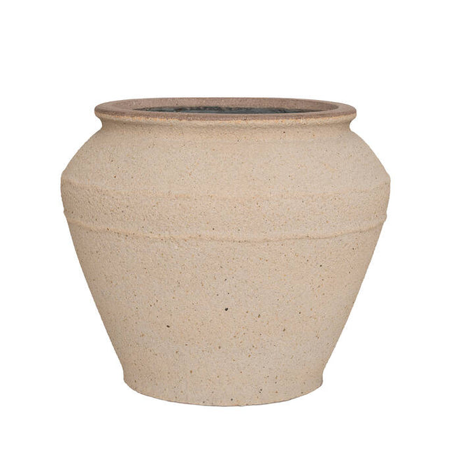 Pottery Pots Eros L, Sahara Sand Ø37 cm
