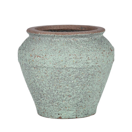 Pottery Pots Eros L, Rustic Green Ø37 cm
