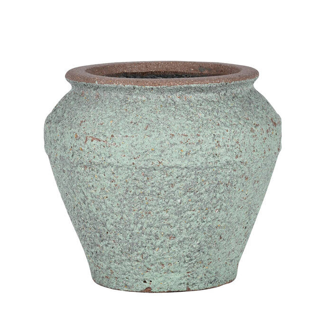 Pottery Pots Eros L, Rustic Green Ø37 cm
