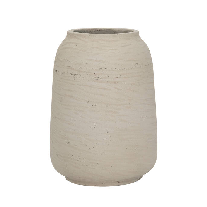 Pottery Pots Mahir XL, Grey Washed Ø14,3 cm