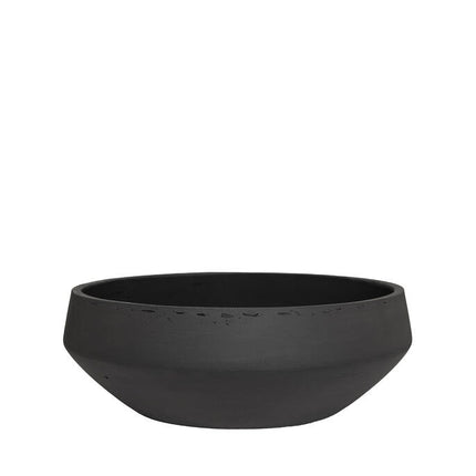 Pottery Pots Madu L, Black Washed Ø40,4cm