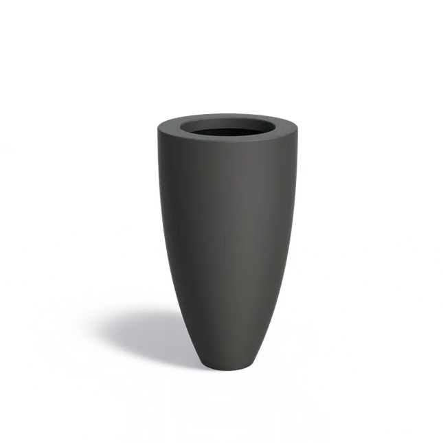 Runder Pflanzkübel aus Polyester, 50 x 90 cm – vasenförmig
