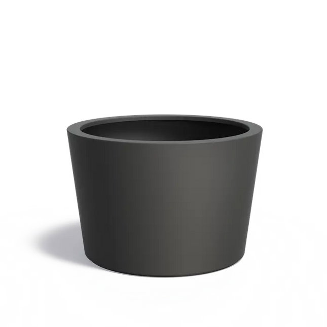 Pot de fleurs rond en polyester 120 x 80 cm