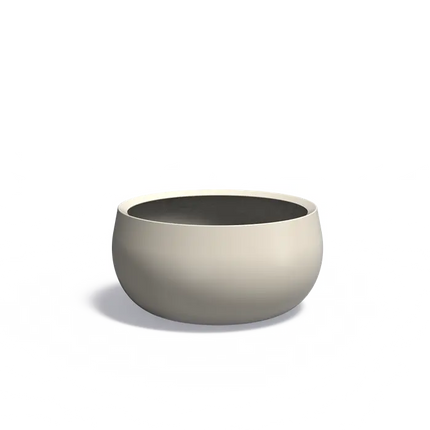 Pot de fleurs rond en polyester 100 x 50 cm