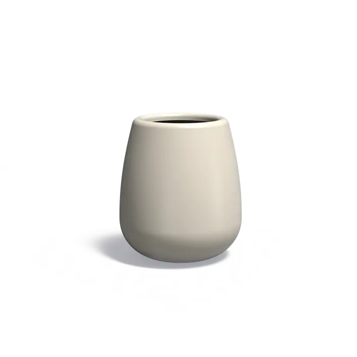Polyester Plantenbak Rond 70 x 80 cm