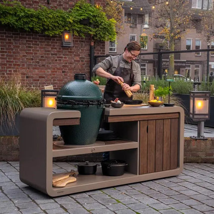 Cortenstaal Buitenkeuken STATION KAMADO 1500 x 752 x 926 mm