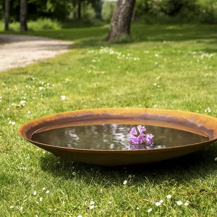 Bol à eau en acier Corten 150 cm