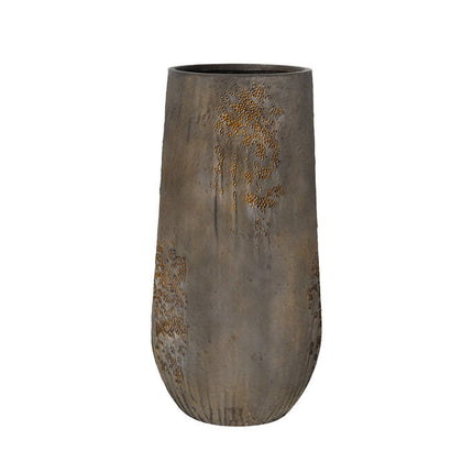 Pottery Pots Nax M, Imperial Brown Ø27 cm