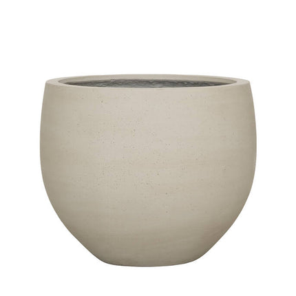 Pottery Pots Jumbo Orb S, Beige Washed Ø73 cm