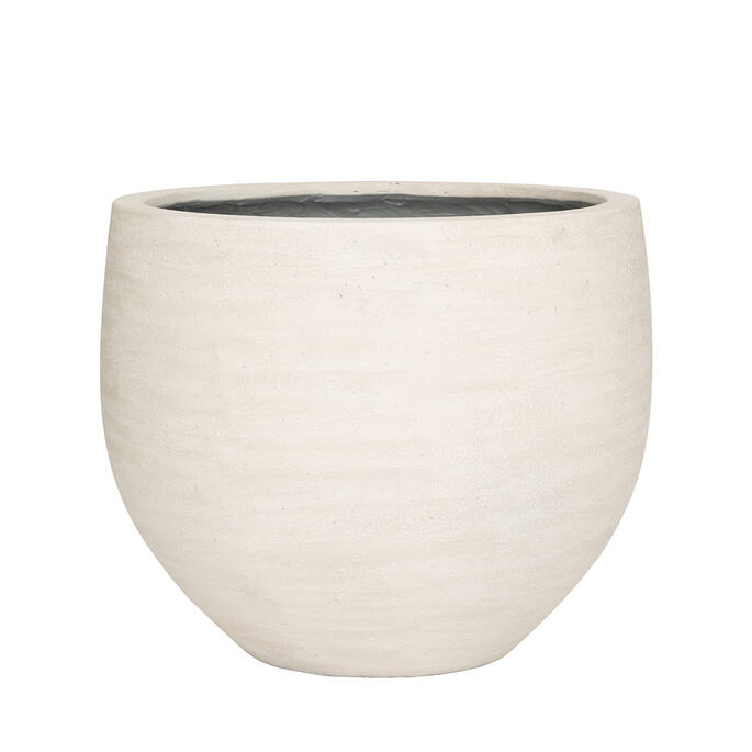 Pottery Pots Jumbo Orb XXS, Ivory Washed Ø43,5 cm