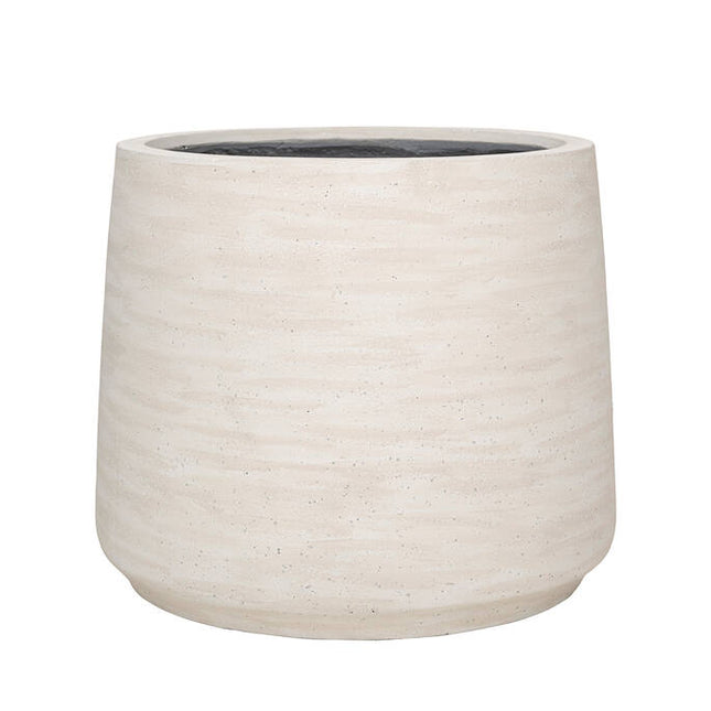 Pottery Pots Jumbo Patt XXS, Ivory Washed Ø44 cm