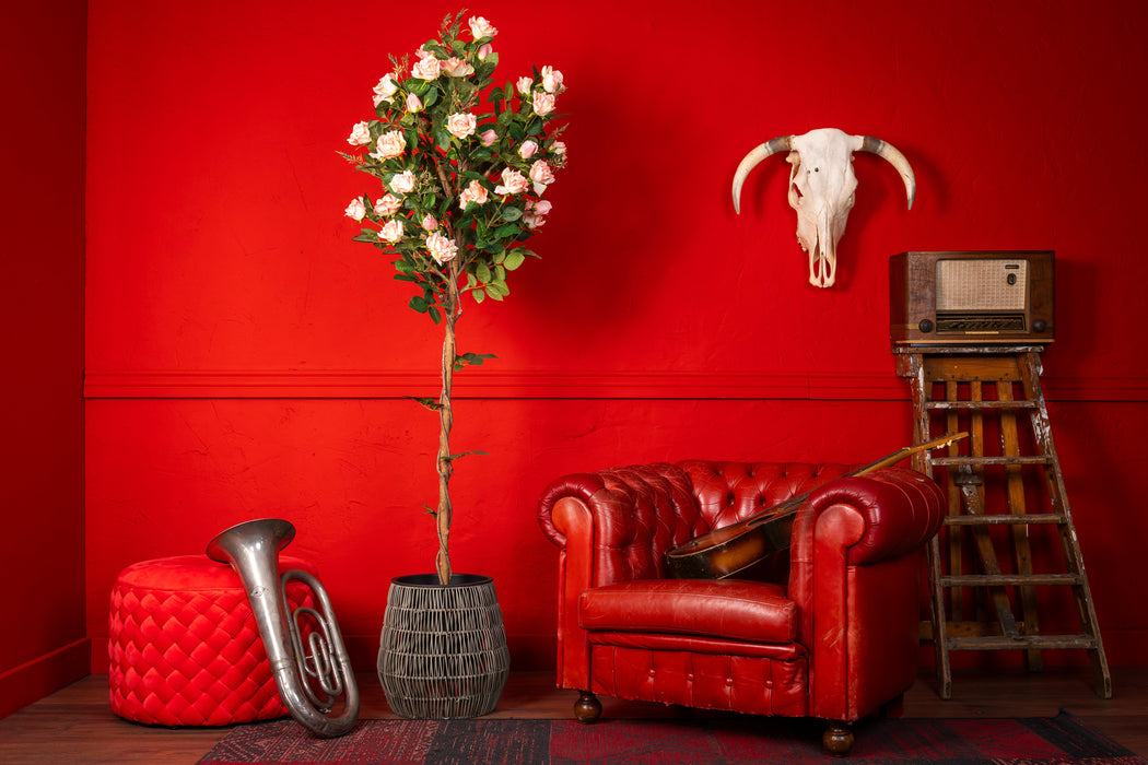 Kunstboom met Rozen - ↕180cm