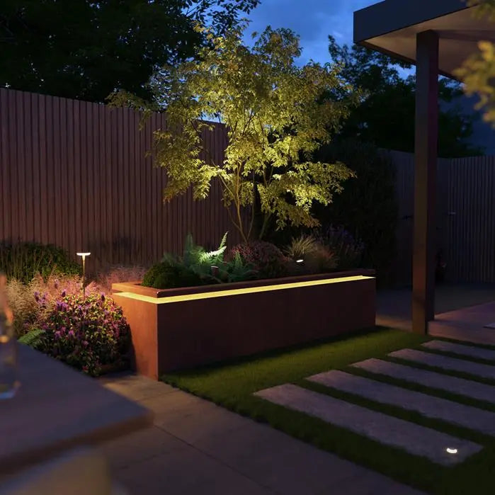 Cortenstaal Plantenbak in-lite® Ready Opzetrand 2000 x 400 x 89 mm