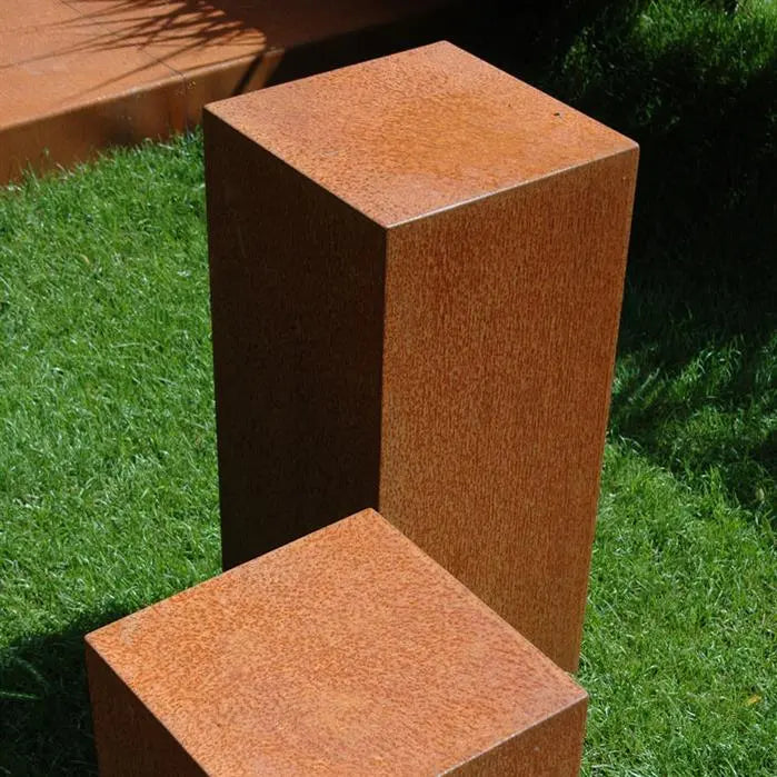 Cortenstaal Sokkel 40 x 40 x 40 cm