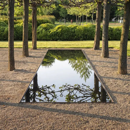 Cortenstaal Spiegelvijver 400 x 100 x 41.4 cm - Vijver