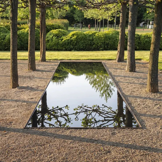 Cortenstaal Spiegelvijver 300 x 100 x 41.4 cm - Vijver
