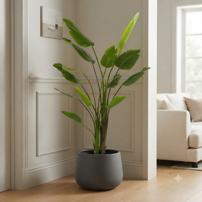 Sztuczna roślina Strelitzia Nicolai - Kwiat rajskiego ptaka - ↕180cm - Ø17cm