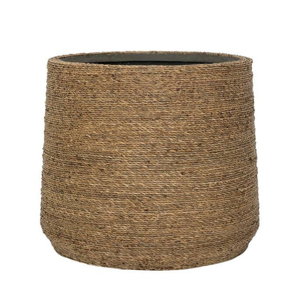 Pottery Pots Patt L, Straw Grass Ø32 cm
