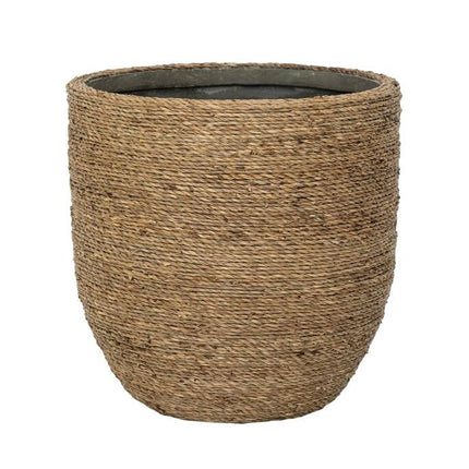 Pottery Pots Cody L, Straw Grass Ø33 cm