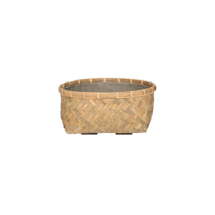 Pottery Pots Nala Low M, Bamboo Ø35 cm