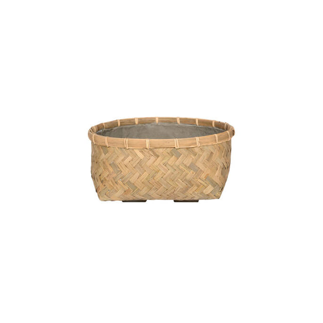 Pottery Pots Nala Low M, Bamboo Ø35 cm