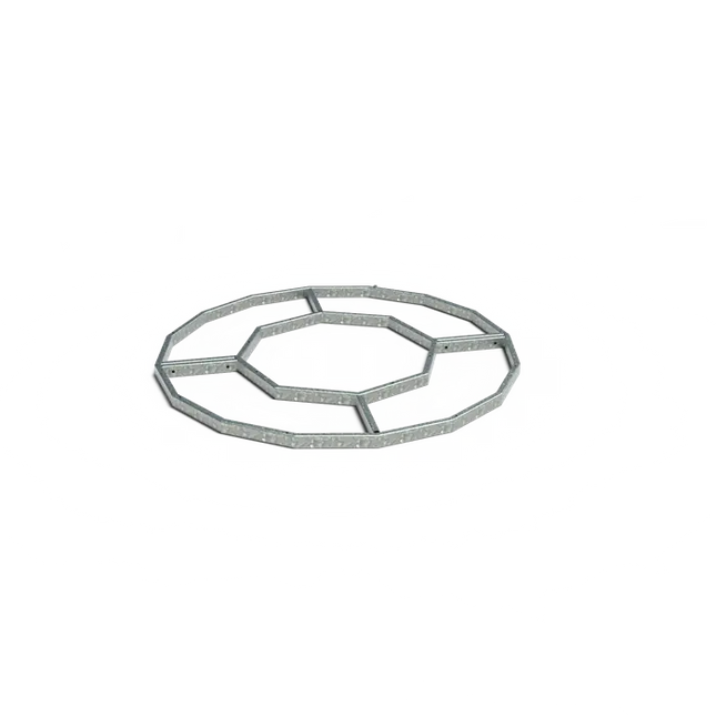 Griglia per alberi, rotonda, 1490 x 1490 x 50 mm - Acciaio zincato