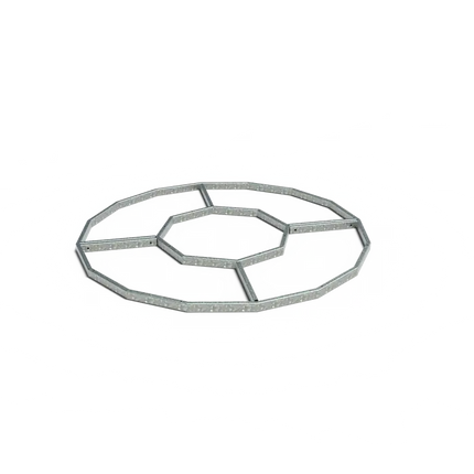 Rama kraty na drzewo okrągła 1950 x 1950 x 50 mm - stal ocynkowana