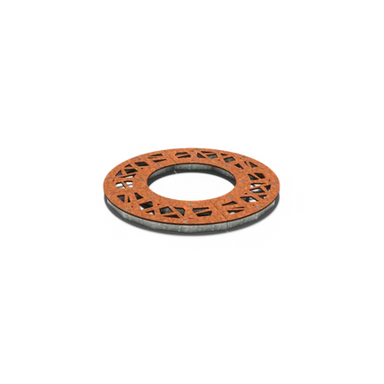 Grille d'arbre ronde en acier Corten 980 x 10 mm