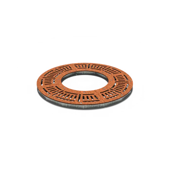 Cortenstaal Boomrooster Rond 1200 x 10 mm